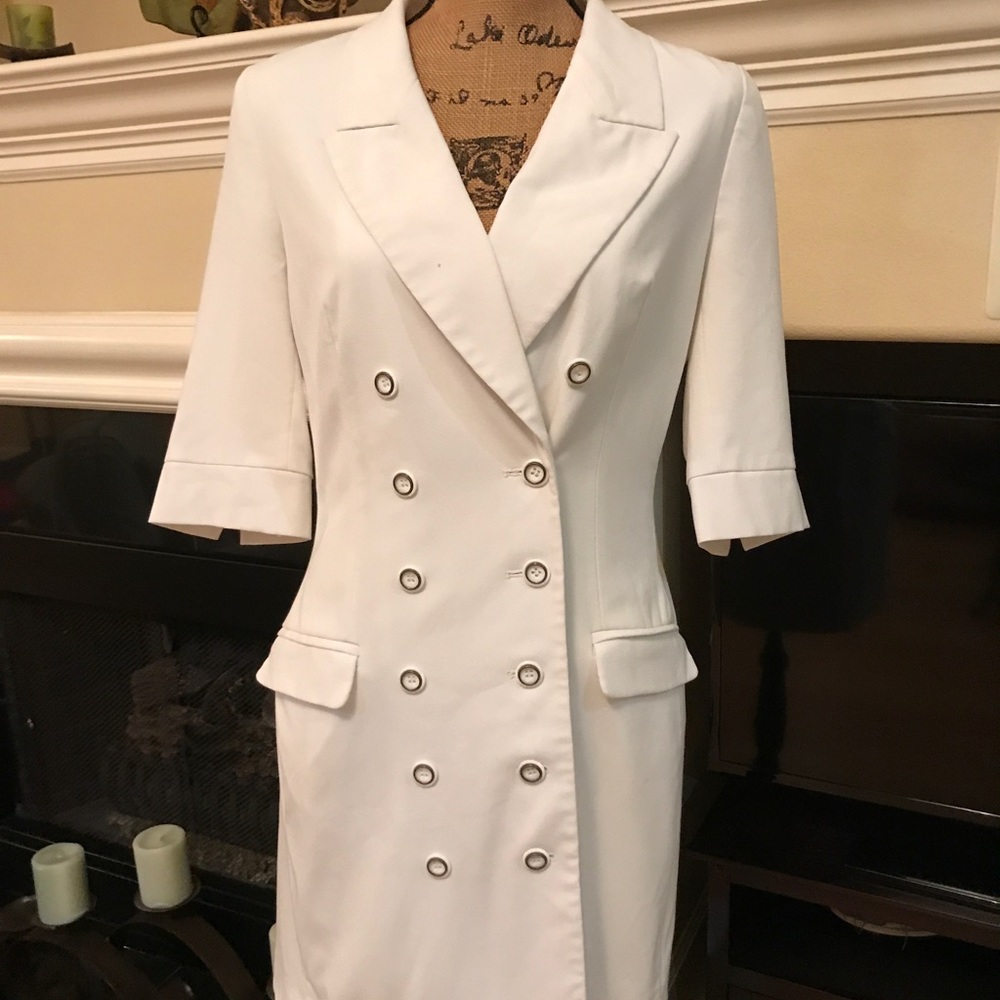 Venus double breasted button down dress